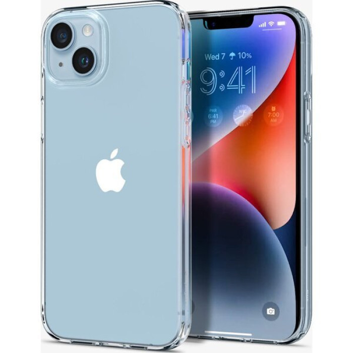 Чохол для iPhone 14 Plus - Spigen Liquid Crystal, Crystal Clear