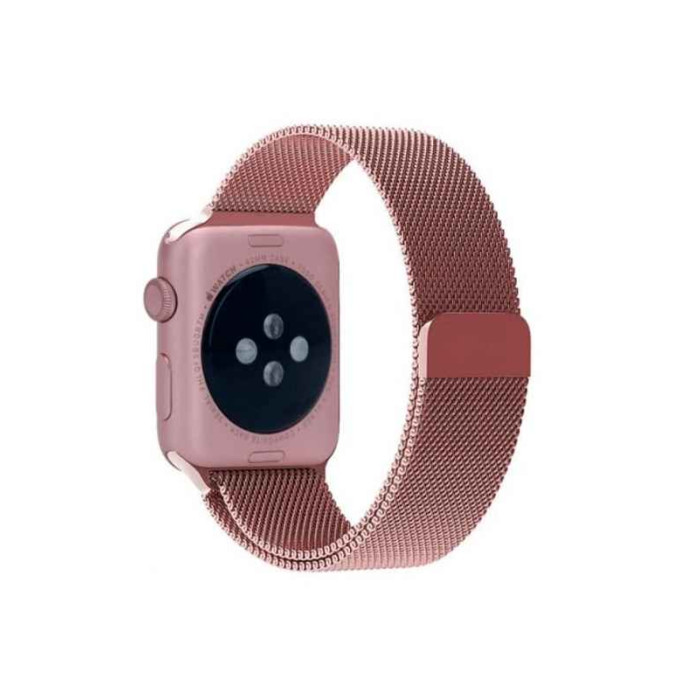 Ремінець для Apple Watch - 38/40/41mm, MIlanese Loop, Pink (HC)