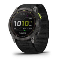 Смарт-годинник Garmin Enduro 2 Carbon Gray DLC Titanium with Black UltraFit Nylon Strap