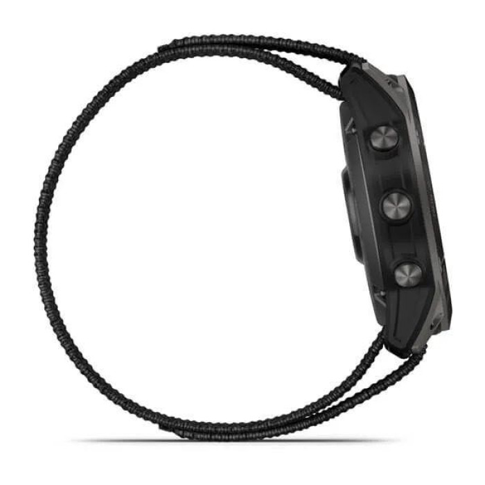 Смарт-годинник Garmin Enduro 2 Carbon Gray DLC Titanium with Black UltraFit Nylon Strap