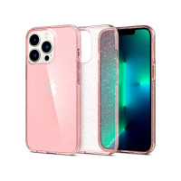 Чохол для iPhone 13 Pro - Spigen Liquid Crystal, Glitter Rose