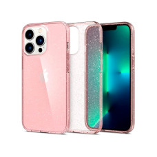 Чохол для iPhone 13 Pro - Spigen Liquid Crystal, Glitter Rose