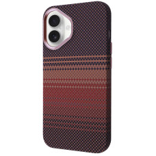 Чохол для iPhone 16 - WAVE Gleam MagSafe, Gold Stripes