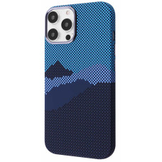 Чохол для iPhone 16 Pro Max - WAVE Gleam MagSafe, Blue Mountain
