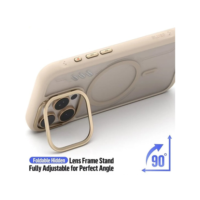 Чохол для iPhone 16 Pro Max - Blueo Frosted Heat Dissipation MagSafe, Gold