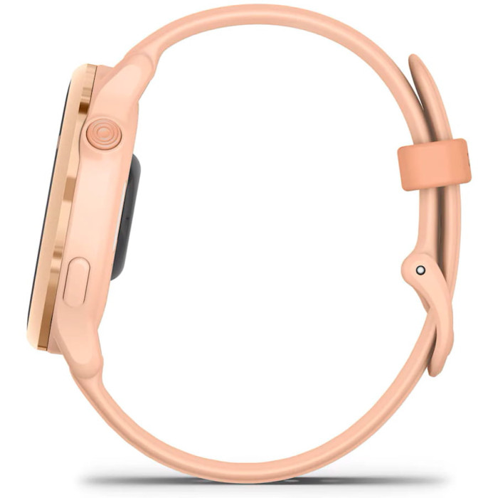 Смарт-годинник Garmin Vivoactive 6 Metallic Pink Dawn with Pink Dawn Band