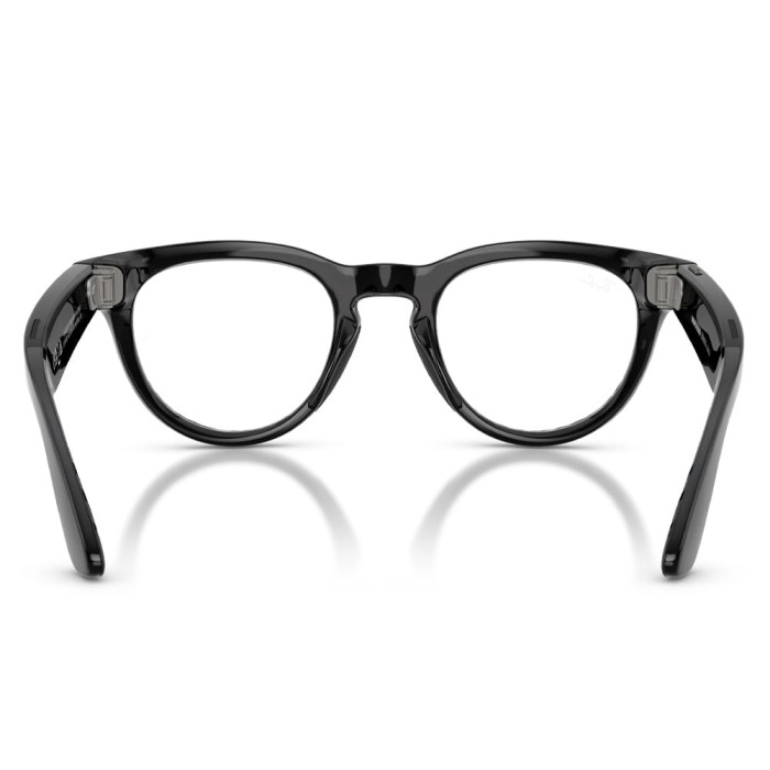 Смарт-окуляри Ray-Ban Meta Headliner Gen 2 H.Bridge Fit Shiny Black Clear-Graphite Green Trans.s50