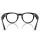 Смарт-окуляри Ray-Ban Meta Headliner Gen 2 H.Bridge Fit Shiny Black Clear-Graphite Green Trans.s50