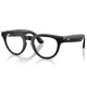 Смарт-окуляри Ray-Ban Meta Headliner Gen 2 H.Bridge Fit Shiny Black Clear-Graphite Green Trans.s50