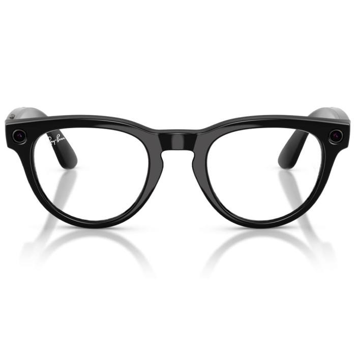 Смарт-окуляри Ray-Ban Meta Headliner Gen 2 H.Bridge Fit Shiny Black Clear-Graphite Green Trans.s50