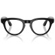 Смарт-окуляри Ray-Ban Meta Headliner Gen 2 H.Bridge Fit Shiny Black Clear-Graphite Green Trans.s50