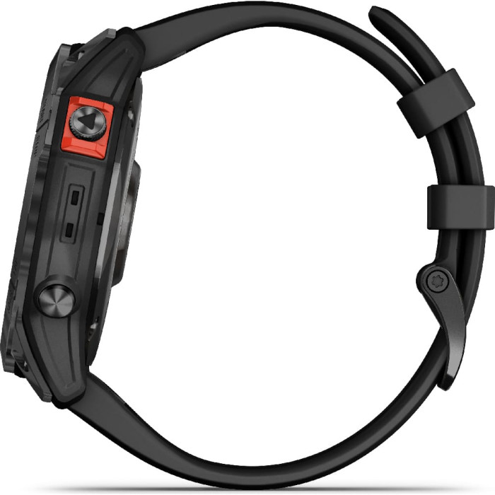 Смарт-годинник Garmin Fenix 7X Solar Slate Gray with Black Band