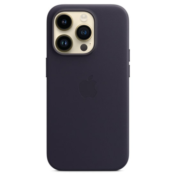 Чохол для iPhone 14 Pro Max - Leather, Ink (HC)
