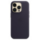 Чохол для iPhone 14 Pro Max - Leather, Ink (HC)