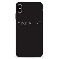 Чохол для iPhone Xs Max - Pump Silicone Minimalistic, Minimalist