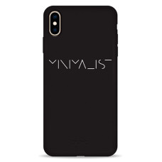 Чохол для iPhone Xs Max - Pump Silicone Minimalistic, Minimalist