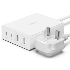 Зарядний пристрій - Belkin 4-Port GaN Charger, 108W White