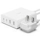 Зарядний пристрій - Belkin 4-Port GaN Charger, 108W White