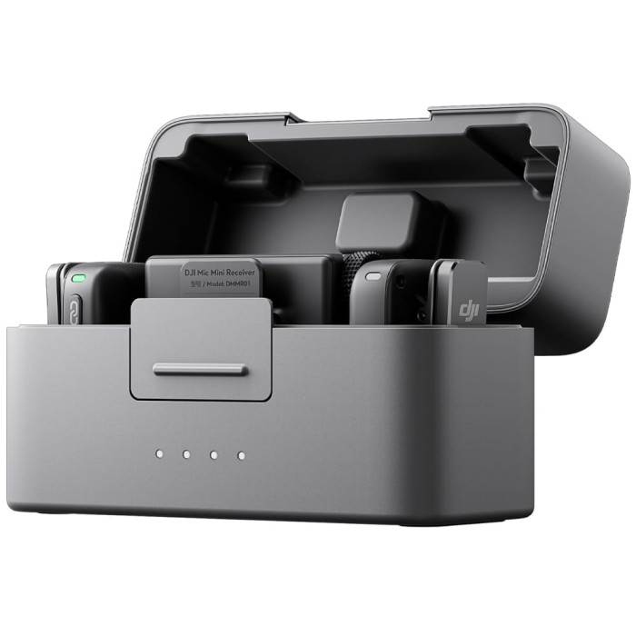 Мікрофонна радіосистема DJI Mic Mini (2TX + 1RX + Charging Case)