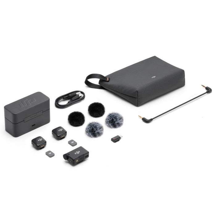 Мікрофонна радіосистема DJI Mic Mini (2TX + 1RX + Charging Case)
