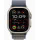Apple Watch Ultra 2 Titanium, Blue Alpine Loop (Medium), LTE