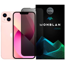 Захисне скло для iPhone 13 / 13 Pro / 14 / 16e - Monblan, Anti-Peep