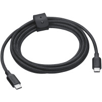 Кабель USB-C to USB-C - Woven, 2m (240W), Black (HC)