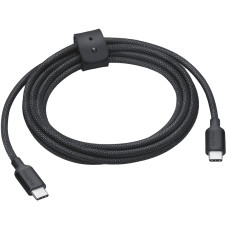 Кабель USB-C to USB-C - Woven, 2m (240W), Black (HC)
