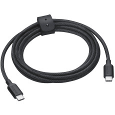 Кабель USB-C to USB-C - Woven, 2m (240W), Black (HC)