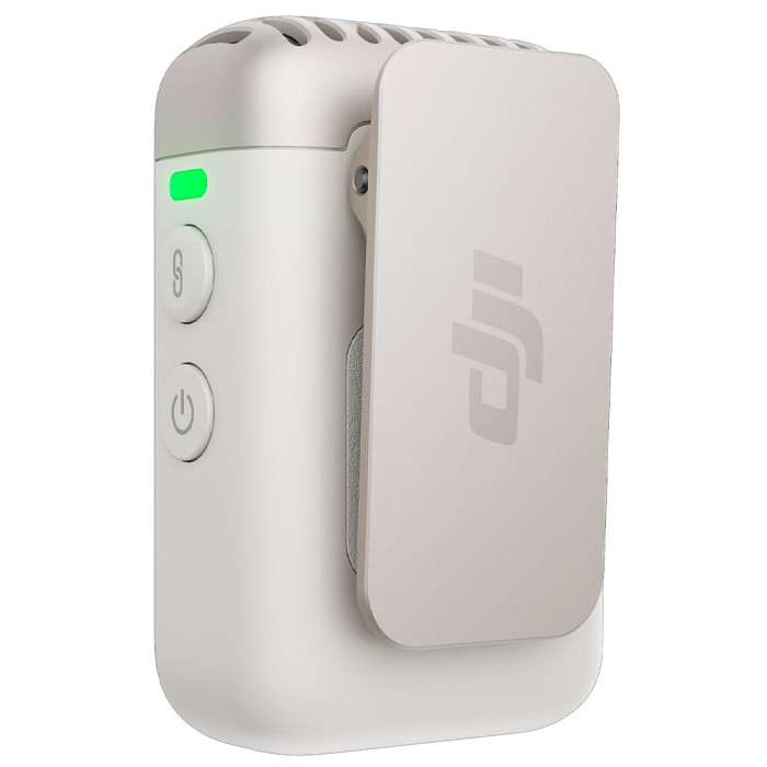 Передавач радіосистеми DJI Mic 2 Transmitter Pearl White