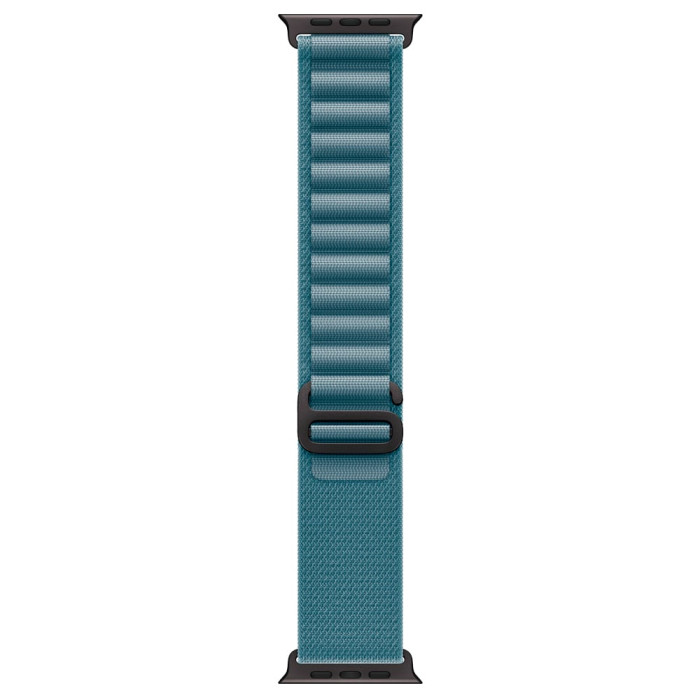 Apple Watch Ultra 3 Black Titanium, Light Blue Alpine Loop, (Large), LTE