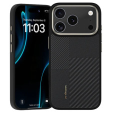 Чохол для iPhone 17 Pro Max / 18 Pro Max - Benks Montage ArmorPro Kevlar (600D/1500D) MagSafe, Black