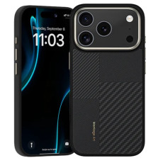 Чохол для iPhone 17 Pro Max / 18 Pro Max - Benks Montage ArmorPro Kevlar (600D/1500D) MagSafe, Black