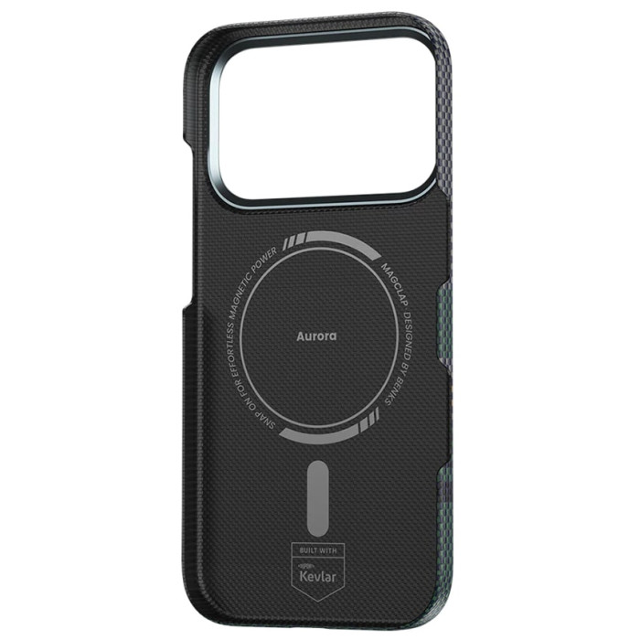 Чохол для iPhone 17 Pro Max / 18 Pro Max - Benks Armor Air Kevlar Aurora MagSafe, Black