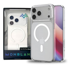 Чохол для iPhone 17 Pro Max - Monblan Crystal MagSafe, Transparent