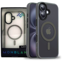 Чохол для iPhone 17 - Monblan Matte MagSafe, Grey