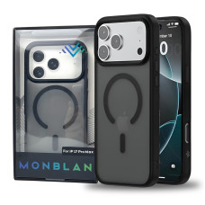 Чохол для iPhone 17 Pro / 18 Pro - Monblan Matte MagSafe, Black