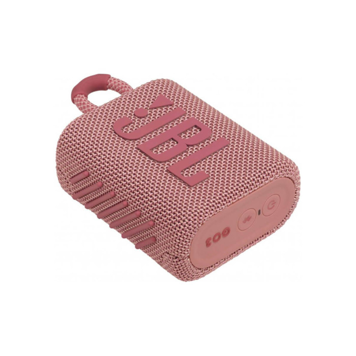 Портативна колонка JBL Go 3 Pink