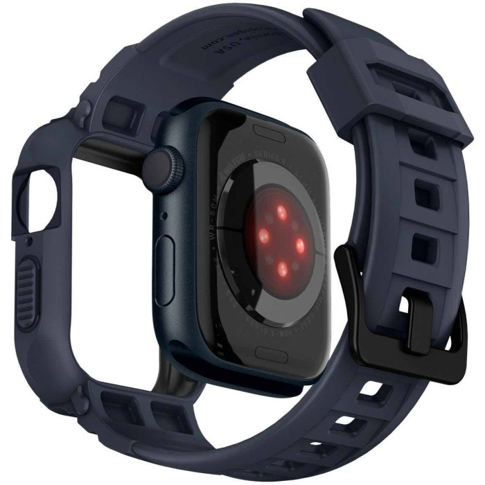 Чохол для Apple Watch - 42/44/45mm, Spigen Rugged Arnor Pro, Charcoal Gray