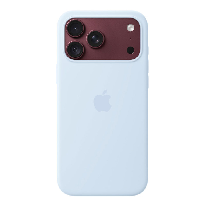 Чохол для iPhone 17 Pro Max / 18 Pro Max - Silicone MagSafe, Light blue (HC)