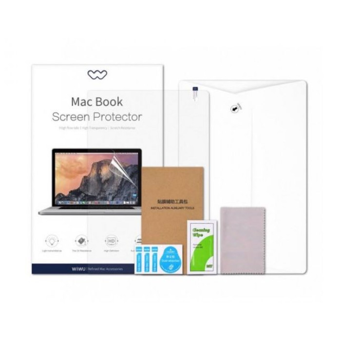Захисна плівка для MacBook Air 13.6 (2022-2026) - WIWU Screen Protector, Transparent