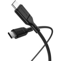 Кабель USB-C to USB-C - AmazingThing, Thunder Pro 60W 1.1m, Black