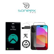 Захисне скло для iPhone 15 - Soneex Pro 2.5D, Black
