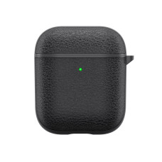 Чохол для Apple AirPods 2 - WIWU Calfskin Series, Black