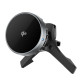 Тримач з безпровідною зарядкою WIWU Car Wireless Charger CH-319 Qi2.0 Black