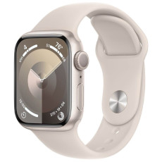 Apple Watch S9 41mm Starlight, Starlight Sport Band (S/M) Вживаний (б/в)
