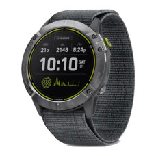 Смарт-годинник Garmin Enduro Steel with Gray UltraFit Nylon Strap