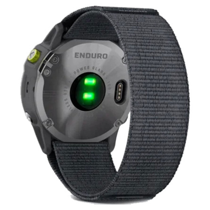 Смарт-годинник Garmin Enduro Steel with Gray UltraFit Nylon Strap