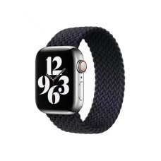 Ремінець для Apple Watch - 38/40/41mm, Braided Solo Loop, Charcoal (M/150mm)