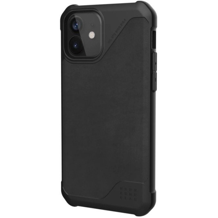 Чохол для iPhone 12/12 Pro - UAG Metropolis Leather, Black